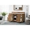 James Martin Vanities Bristol 60in Single Vanity, Saddle Brown w/ 3 CM White Zeus Quartz Top 157-V60S-SBR-3WZ - alternate 4